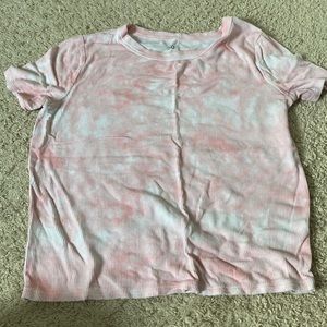 XS So short sleeve tie-dye T-shirt